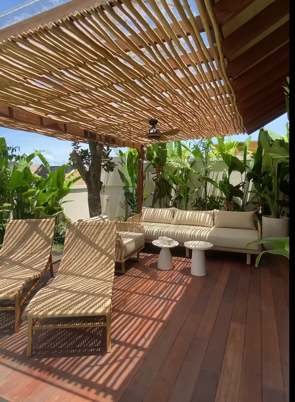 Hardwood Battens screens